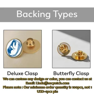 Custom Enamel Pin Personalized Metal Lapel Pin Soft Hard Enamel Brooch Logo Enamel Badge Wholesale MOQ 100PCS