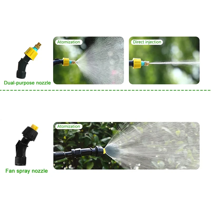 Automatic Garden Watering Spray Gun Electric Sprayer Nozzle Sprinkler Garden Plant Mister Watering Spray Gun Irrigation Tool - الصورة 3