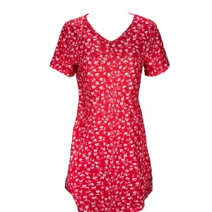 2025 French women's European and American summer small floral print mid-sleeve dress