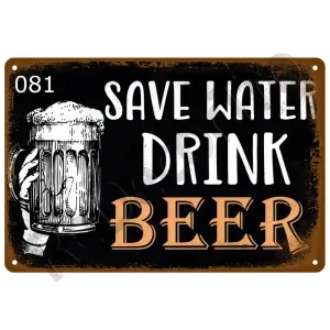 Vintage Home Decor Whiskey Metal Sign Plaque Pub Retro Alcohol Tin Sign Beer Wall Art For Bar Pub Club Man Cave Decorative Plate