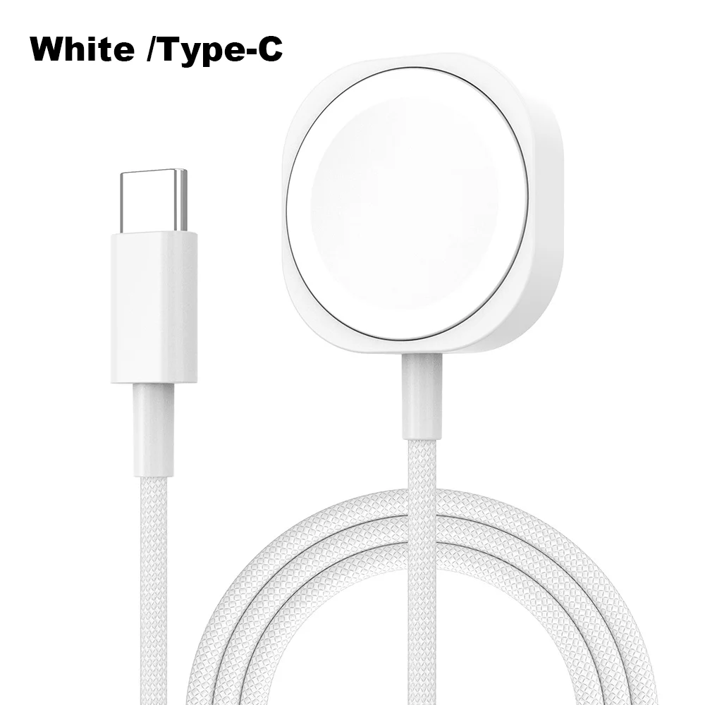 New Magnetic Wireless USB A Fast Charger Type C Charging Cable For Apple Watch Series 10 9 8 7 6 5 4 3 2 1 Ultra Edition iWatch - الصورة 10