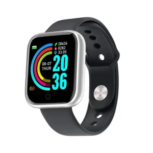Lenovo Y68 Smart Watch Color Screen Step Counting Multi Sports Mode Message Reminder Photography Music Remote Control Smart Band