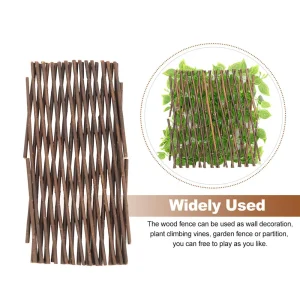 Garden Trellis Expanding Willow Trellis Plant Support Plant Climbing Lattice Yard Fence Decoration Ornaments for Garden Hot Sale