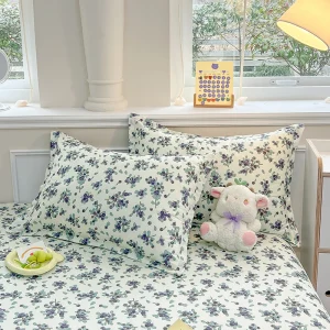 2pcs Pillowcase Printed Pillow Cover 48x74cm Pillowslip Rectangle Cushion Cover Home Bed Pillow Case Kissenbezug