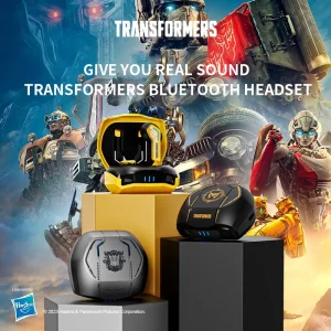 Transformers TF-T06 Bluetooth 5.3 Headset Dual Mode Noise Reduction Earphone for Video Game HIFI Earbuds Stable Connection