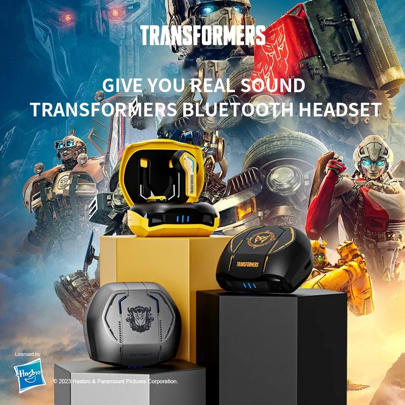 Transformers TF-T06 Bluetooth 5.3 Headset Dual Mode Noise Reduction Earphone for Video Game HIFI Earbuds Stable Connection - الصورة 5