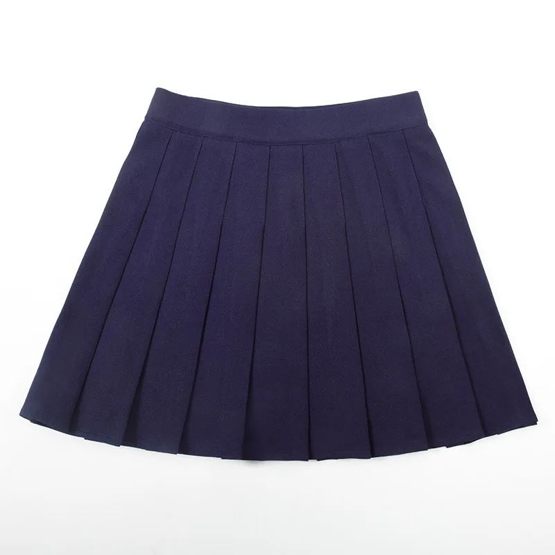 Without Shorts Women Skirts High Waist A-Line Woman Pleated Skirt Summer Fashion Female Mini Harajuku Ladies Short - الصورة 7