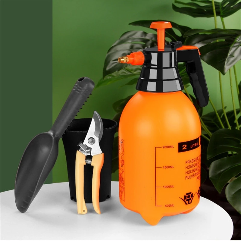 2L/3L Pumped Pressure Sprayer Air Compression Pump Manual Pressure Sprayer Garden Watering Irrigation Disinfection Spray Bottle - الصورة 6