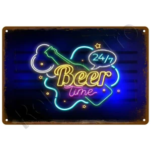Vintage Home Decor Whiskey Metal Sign Plaque Pub Retro Alcohol Tin Sign Beer Wall Art For Bar Pub Club Man Cave Decorative Plate