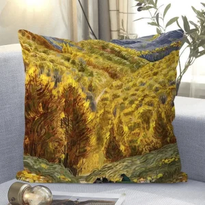 "Van Gogh - Style Impressionist Art Throw Pillow Cover"