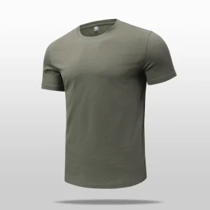 High quality men breathable fast drying running sports fitness breathable comfortable short sleeve T-shirt casual light Gym Tops