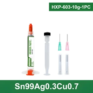 Sn99Ag0.3Cu0.7 Solder paste, flux, lead-free solder paste free cleaning is widely used in all kinds of soldering