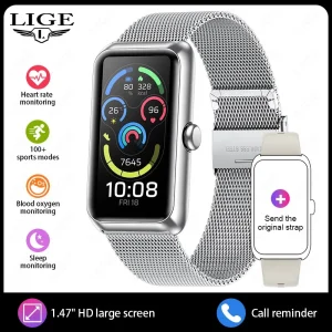2026 Fitness Tracker Watches for Women Men with Heart Rate Monitor Sleep Tracker IP68 Waterproof Pedometer 1.47" Smart Watch Man