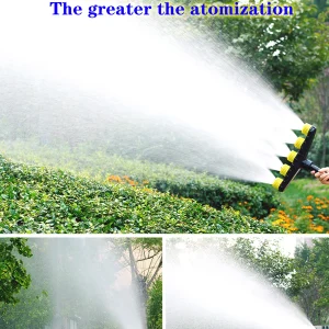 Agriculture Atomizer Nozzle Garden Lawn Sprinkler Farm Vegetable Irrigation Adjustable Large Flow Watering Tool 3/4/5/6 Way