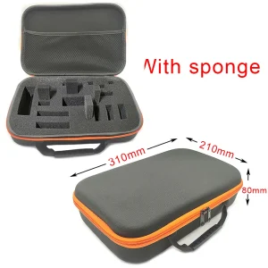 Sponge Storage Bag Smell Proof Pouch Smoke Cigarette Accessories Travel Box Sponge Box for Electronics Electric Tools Case