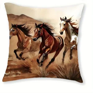 1/4pcs Country Western Cowboy Wild West Themed Pillowcases Sofa cushion cover home bedroom room decoration