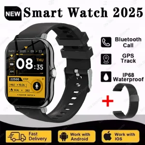 New Bluetooth Smart Watch Men Women Message Answer Call Sleep Monitoring Sports Pedometer Information Alerts Smartwatch 2025