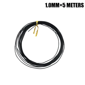Aluminum Plant Training Wire Multi Purpose Flexible Black Rolls Gardening Bonsai Support Strong Bendable Vine Flower Home Tool