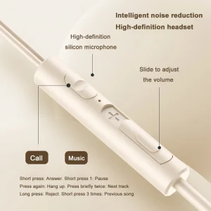 Wired Headphones HiFi Surround Sound Type-C 3.5mm In-ear Music Headset For Samsung Galaxy S25 S24 S23 S22 Ultra iPhone 16 15 Pro