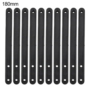 10pcs Draw Rail Plastic Drawer Slides 180/235/298mm Draw Runners Replacement Wardrobe Guide Rail Furniture Hardware
