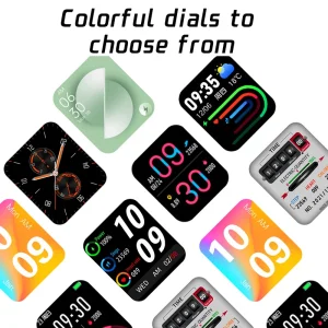 2025 Digital Smartwatch Sports Fitness Men's Women Smart Watch Waterproof Wrist Watches for Ladies Kids Child Android IOS Phones