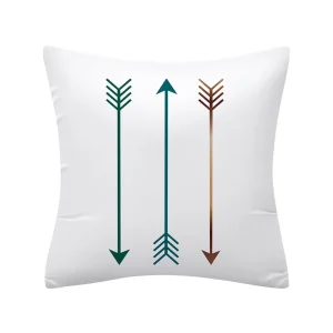 Geometry Cushion Cover 45x45 Polyester Pillowcase Decorative Sofa Cushions Pillowcover Home Decor Black Yellow Blue Pillow Cases