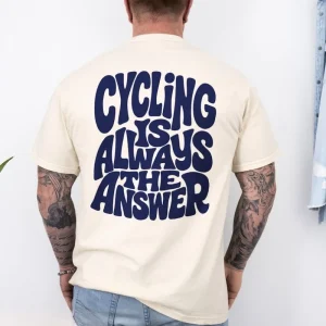 Cycling Lover Gift Retro Cycling Tee Cyclist Gift Vintage Bike Rider Shirt Funny T-Shirt Road Bike Lover Top  Oversized T Shirt