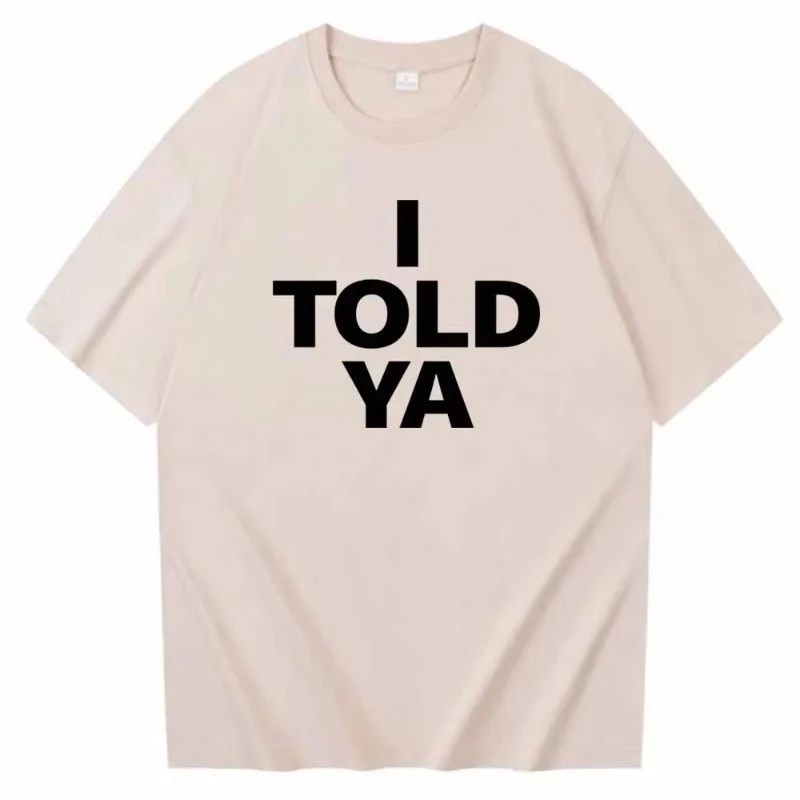 Summer Hot Selling I Told YA Challenger 2024 T-shirt Round Neck Short Sleeved Shirt Fan Gift, Women's Short Sleeved T-shirt - Image 7