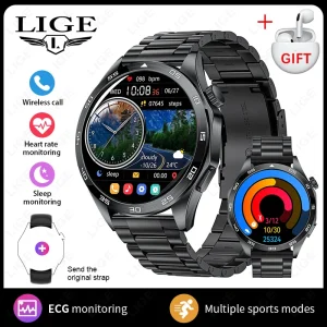 Men New Smartwatch Bluetooth Call Waterproof Sports Fitness Smart Watches Heart Rate Monitoring Health Bracelets For Android IOS