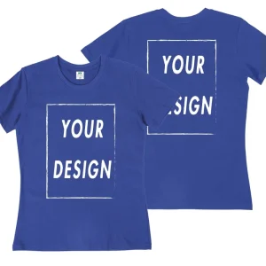 Bestseller Custom T-Shirt: Design Your Own Front & Back | Premium Unisex Tee for Couples, Teams & Events