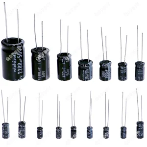 Electrolytic Capacitors Assortment Kit 16V 25V 35V 50V 1uf 2.2uF 3.3uF 4.7uF 10uF 22uF 33uF 47uF 100uF 220uF 330uF 470uF 1000uF