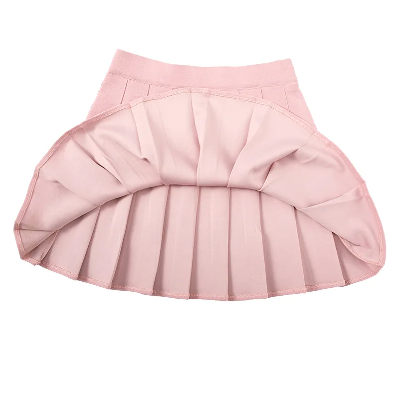 Without Shorts Women Skirts High Waist A-Line Woman Pleated Skirt Summer Fashion Female Mini Harajuku Ladies Short - الصورة 5
