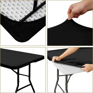 1Pc Tablecloth, Elastic Tablecloth, Table Cover, Table Cover, Tablecloth, Rectangular Tablecloth, Banquet Tablecloth, Table Cover, Picnic Tablecloth, Banquet Tablecloth, Birthday Tablecloth, Restaurant and Restaurant, Kitchen Supplies