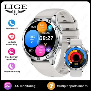 2026 New ECG Health Smart Watch Men Women Blood Pressure Oxygen Health Tracker Smartwatch Bluetooth Smartwatches for Android iOS