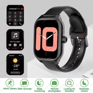 New Smartwatch Dial to Answer Calls Calorie Tracking Heart Rate Blood Oxygen Monitoring Bluetooth Smart Watch for ios Android
