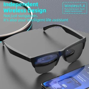 New Electronic Smart Glasses Music Control Wireless Phone Answer Waterproof Sunglasses Anti-UV Camping Cycling for Men Women