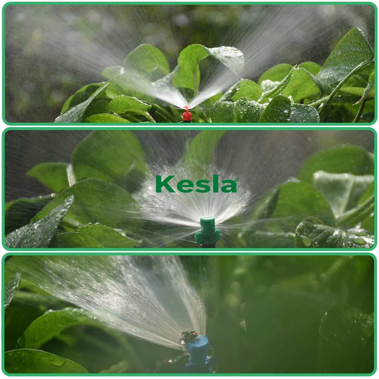 KESLA 100PCS 90-360° Male Barbed Refraction Micro Nozzles Garden Greenhouse Drip Irrigation Sprinkler Atomized Sprayer Watering - Image 2