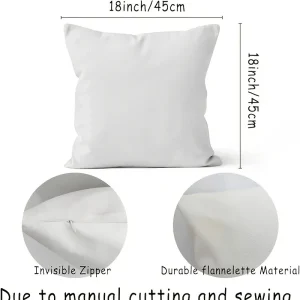Minimalist Botanical Leaf Throw Pillow Covers - Neutral Tones Nature-Inspired Home Decor Set
