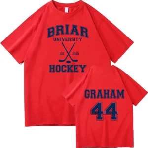 Graham 44 22 Design Tshirts Off Campus TV Series T-shirt Summer Cotton Comfortable Female Tees Loose Fashion O-neck Unisex Tees