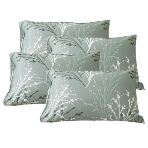 2pcs/4pcs Floral Pattern Pillow Cover Set (Pillow Inner Not Included), Soft & Comfortable, Suitable For All Seasons