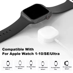 New Magnetic Wireless USB A Fast Charger Type C Charging Cable For Apple Watch Series 10 9 8 7 6 5 4 3 2 1 Ultra Edition iWatch