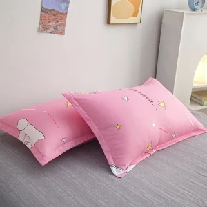 Simple plaid geometric pattern envelope rectangular pillowcases 2PCS 48x74cm pillow Cover for bedroom adult pillow case for bed