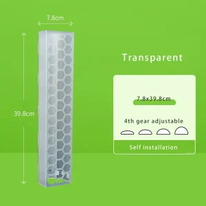 2Pcs Plastic Moss Pole Climbing Liana Plant Support Stand Adjustable Size For Climbing Plants Gardening Tools