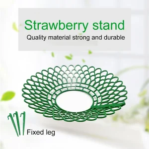 5PCS Strawberry Supports 3 Sturdy Support Feet Keeping Plant Fruit Stand Vegetable Growing Rack Garden Tool