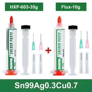 Sn99Ag0.3Cu0.7 Solder paste, flux, lead-free solder paste free cleaning is widely used in all kinds of soldering