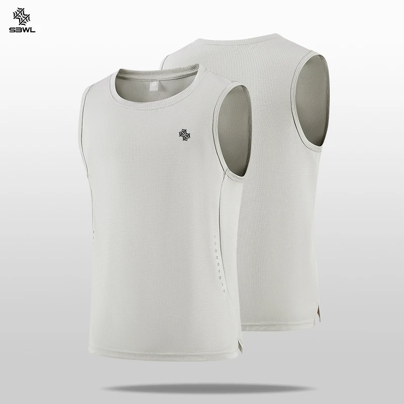 SBWL High-quality sleeveless sports T-shirts for men and women, quick-drying outdoor sports vests - Image 4