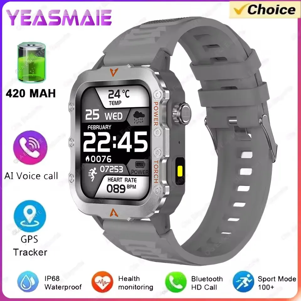 SmartWatch Men Militray Outdoor Sport GPS Fitness Tracker Heart Rate Smart Watch Waterproof New - Image 7