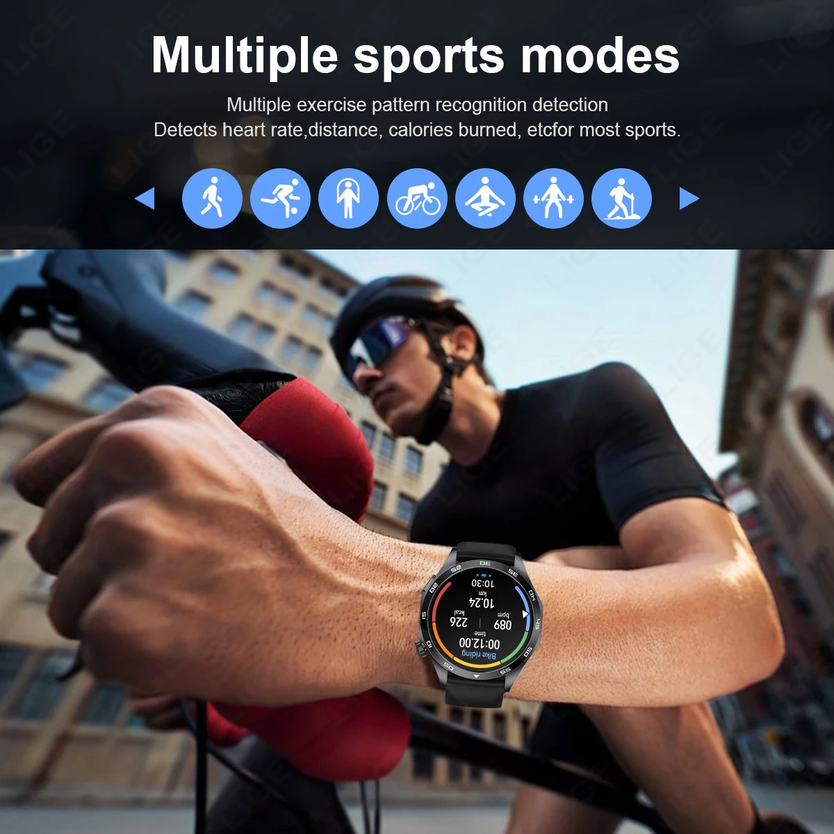 2026 Men New Smartwatch Bluetooth Call Waterproof Sports Fitness Smart Watches ECG Heart Rate Monitoring Health Smart Bracelets - Image 5