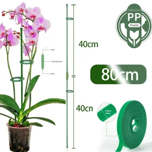 Plant Stakes Adjustable Plant Support Stakes Designed for Medium and Small Indoor Plants Garden Stakes for Strong Plant Support