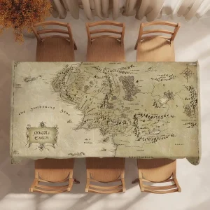 Movie R-Rings Of The L-Lords Table Cloth Indoor Outdoor Picnic Party Decoration Kitchen Table Cloth Waterproof Cloth Stain-Proof
